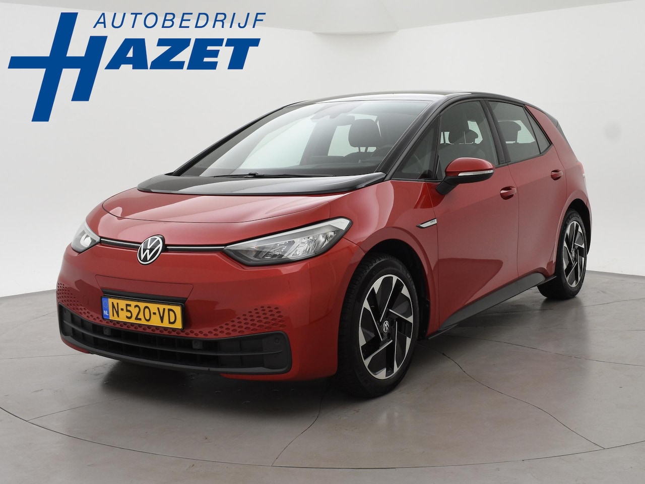 Volkswagen ID.3 - PRO 58 KWH + SFEERVERLICHTING | HEAD-UP | ADAPTIVE CRUISE | 18 INCH | STOELVERW. | CARPLAY - AutoWereld.nl