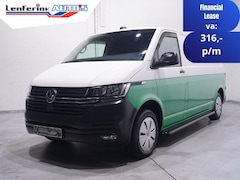 Volkswagen Transporter - 2.0 TDI 110 pk L2H1 Airco, Two Tone Groen / Wit Cruise Control, Trekhaak 2.200 kg, 2-Zits