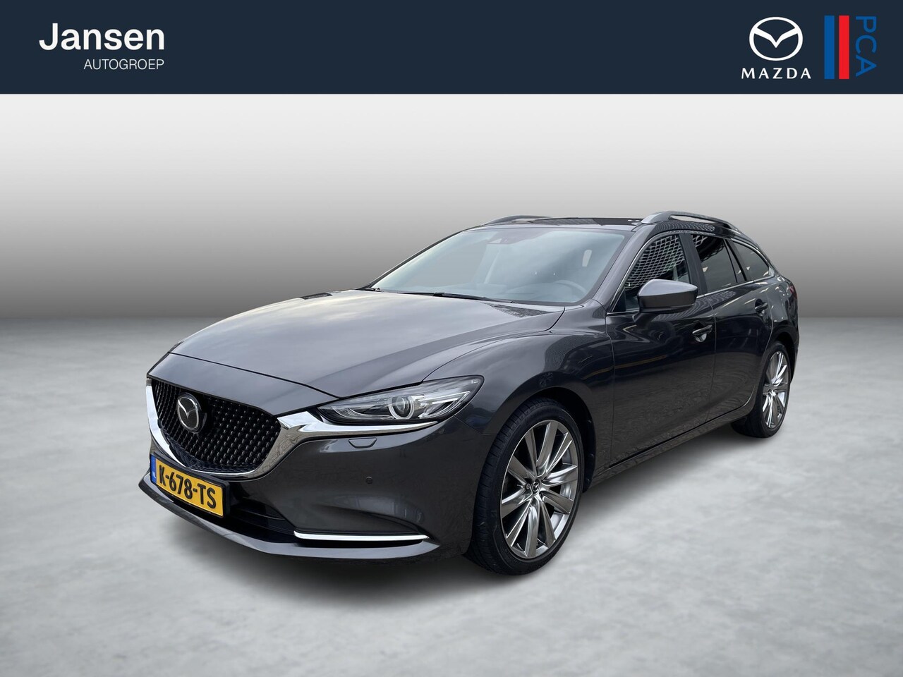 Mazda 6 Sportbreak - 2.0 SkyActiv-G 165 Business 2.0 SkyActiv-G 165 Business , Automaat, Trekhaak, Leder, Bose, Adap.Cruise, Clima, Stoel/S - AutoWereld.nl
