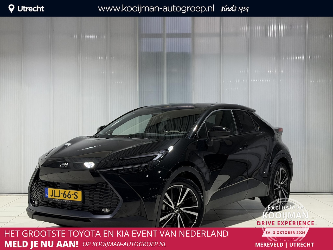 Toyota C-HR - 1.8 Hybrid 140 Executive Parkersensoren V+A, Elektr. sportstoel incl. geheugen, BSM, JBL A - AutoWereld.nl