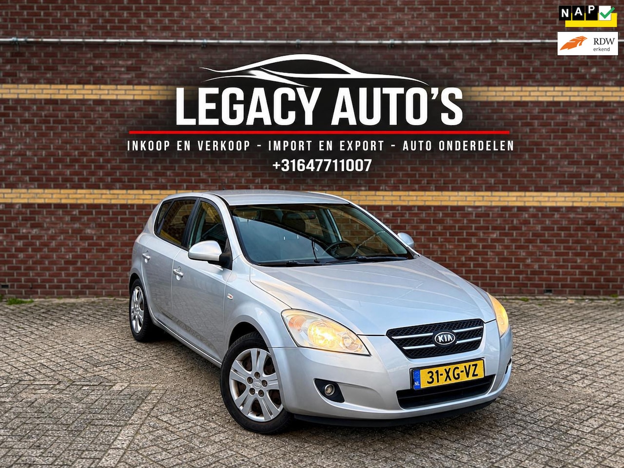 Kia Cee'd - 1.4 X-ecutive - Airco - Rijdt & schakelt goed - Trekhaak - AutoWereld.nl