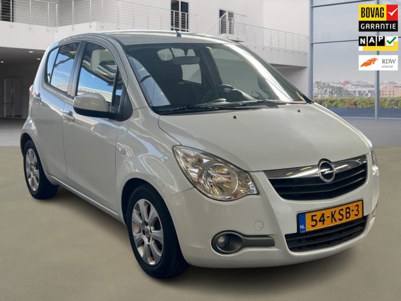 Opel Agila - 1.2 Edition Automaat 78.850 km +NAP NL-auto - AutoWereld.nl