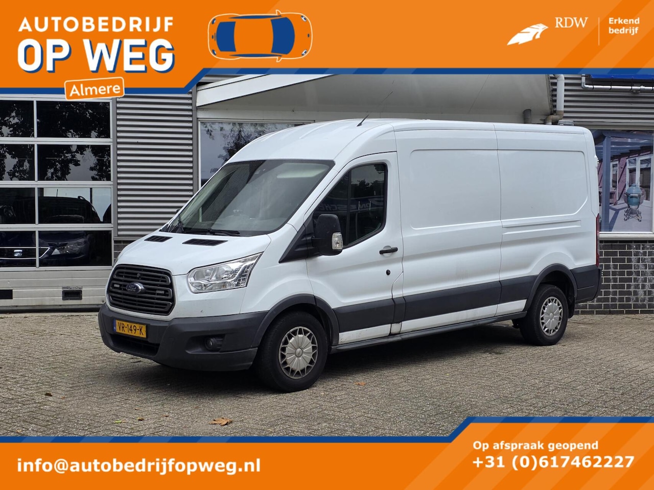 Ford Transit - 350 2.2 TDCI L3H2 Trend KOPPAKKING LEK! - AutoWereld.nl