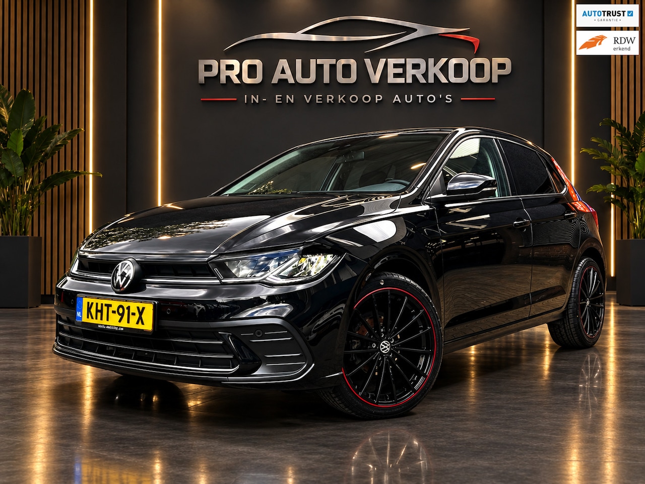 Volkswagen Polo - 1.0 TSI R-Line Business_Navi_Carplay_Led_Virtual cocpit_keyless - AutoWereld.nl