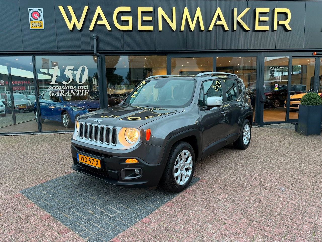 Jeep Renegade - 1.4 MultiAir Limited Clima|ACC|Carplay|GoedOH - AutoWereld.nl