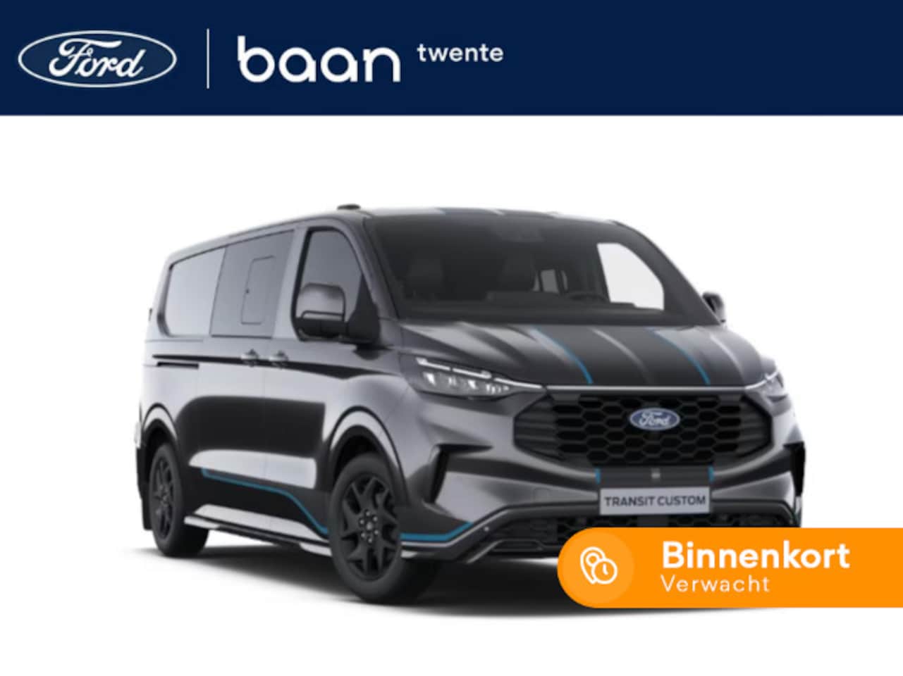 Ford Transit Custom - 320 2.0 TDCI L2H1 Sport DC 320 2.0 TDCI L2H1 Sport DC - AutoWereld.nl