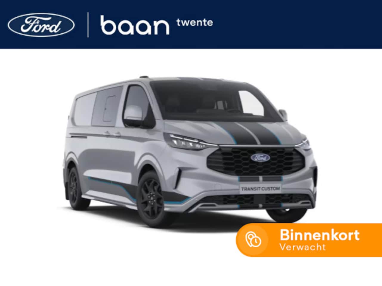 Ford Transit Custom - 320 2.0 TDCI L2H1 Sport DC 320 2.0 TDCI L2H1 Sport DC - AutoWereld.nl