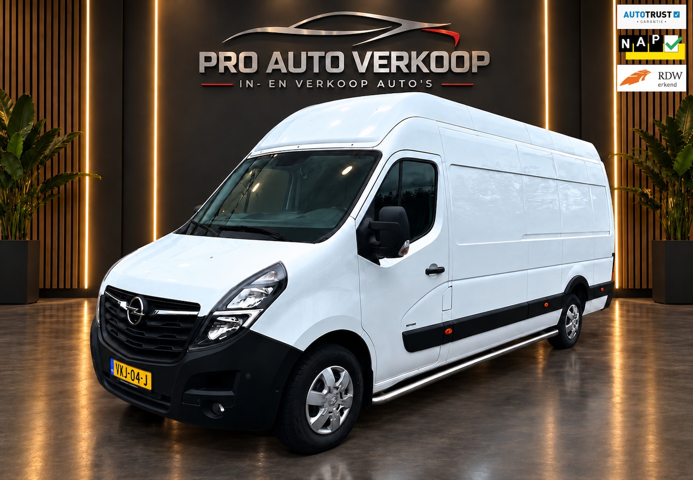 Opel Movano - 2.3 Turbo L4H3 EL Navi_Airco_Cruise_Camera - AutoWereld.nl