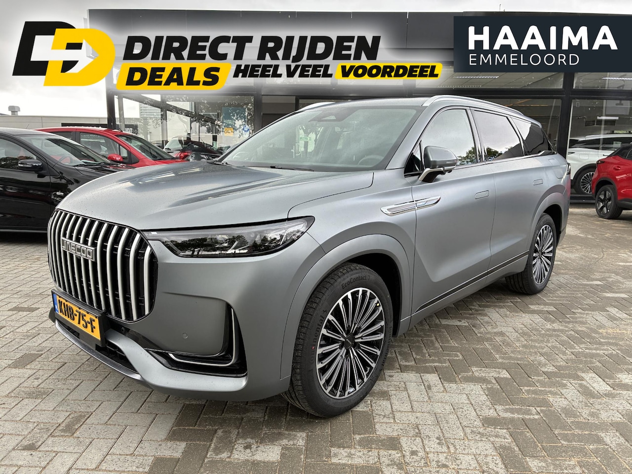 Jaecoo 8 - AWD PHEV 7-Pers. Exclusive | DEMO | ECC | Panoramadak | Leder | Alle Opties - AutoWereld.nl