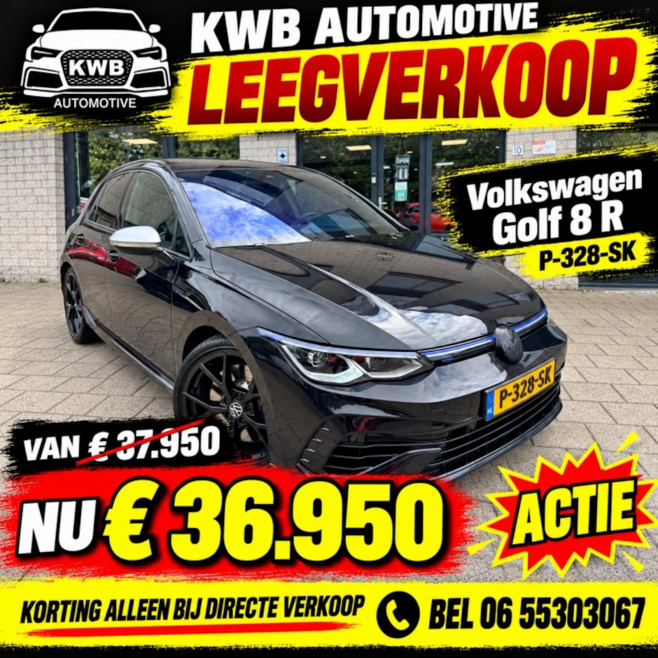 Volkswagen Golf Variant - 2.0 TSI 4Motion R | Panoramadak | Akra | Leer IQ LED - AutoWereld.nl