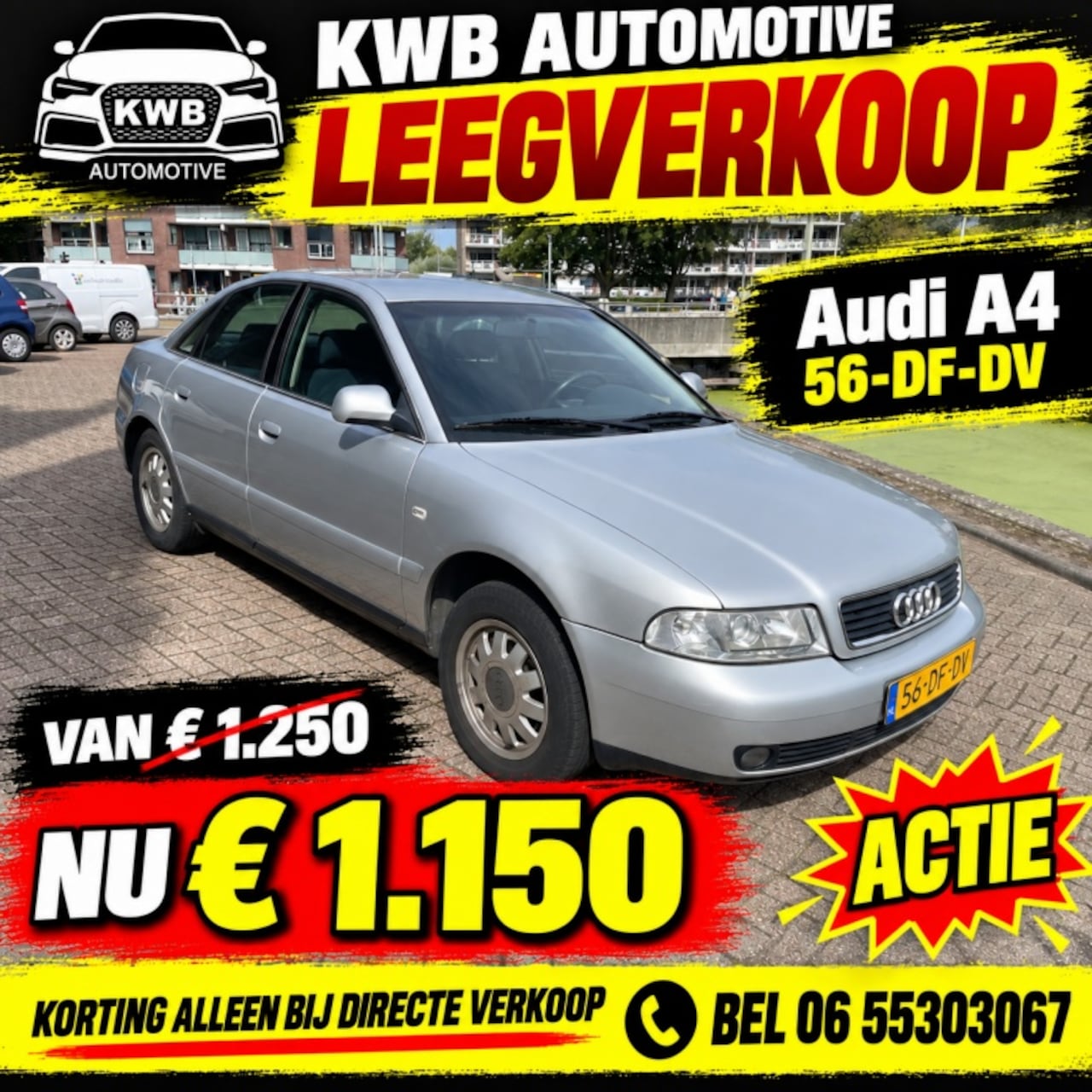 Audi A4 Limousine - 1.8 5V Advance Inruilauto Meeneemprijs - AutoWereld.nl