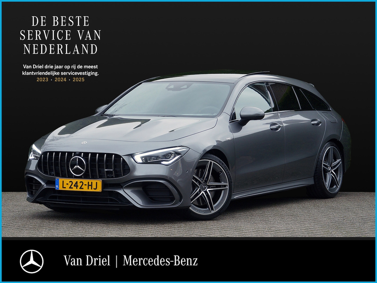 Mercedes-Benz CLA-klasse Shooting Brake - CLA 45 AMG 4M+ | Distronic Pano Trekhaak - AutoWereld.nl