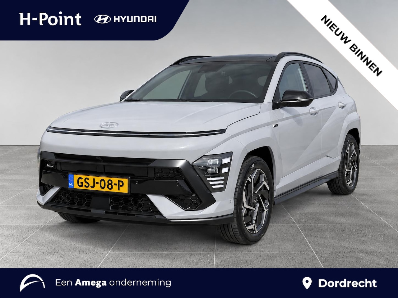 Hyundai Kona - N Line Sky 1.6 GDI HEV 140pk | SCHUIF/KANTELDAK | ALCANTARA | 360° CAMERA | BLIND SPOT VIE - AutoWereld.nl