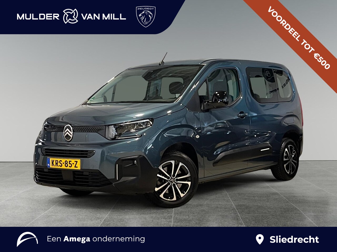 Citroën Berlingo - MPV Plus 1.2 Turbo 110pk | 180° CAMERA | STOEL + STUURVERW. | CRUISE | DRAADLOOS APPLE CAR - AutoWereld.nl