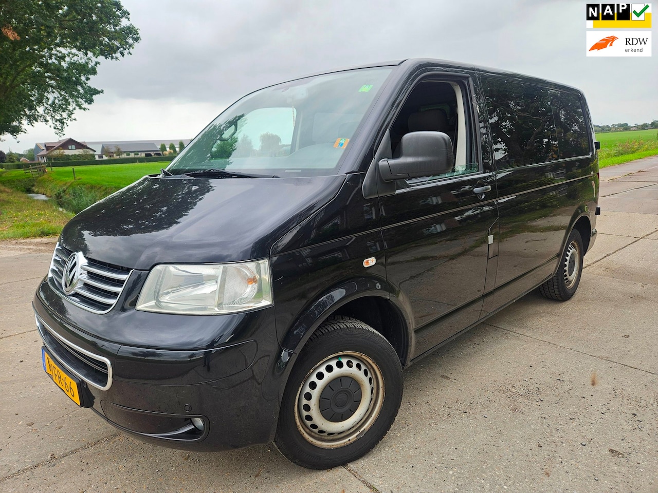 Volkswagen Transporter - 1.9 TDI 300 Trendline DC/ dubbelcabine/ bj 2009/ euro 4 - AutoWereld.nl