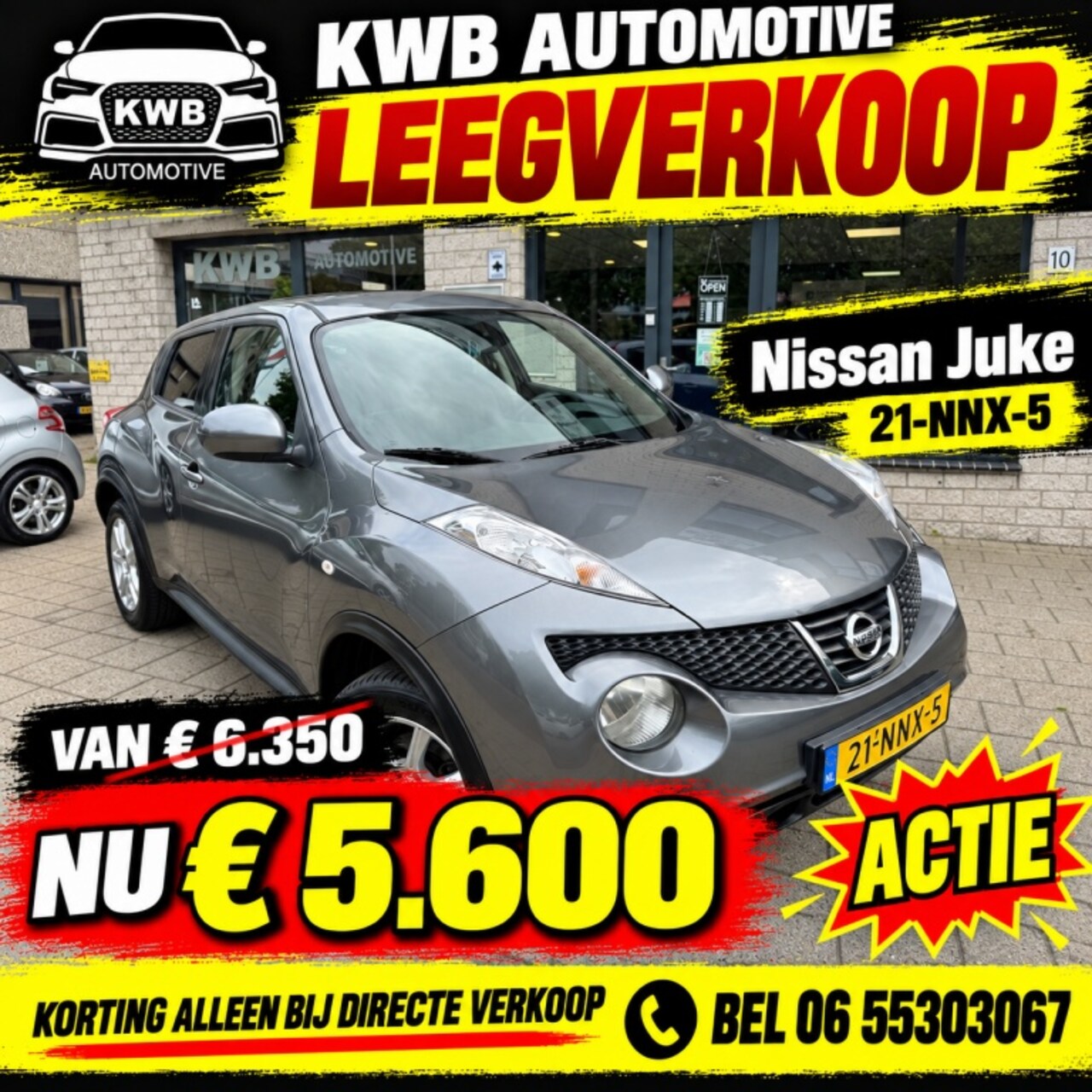 Nissan Juke - 1.6 | Airco | Climate control | CarPlay | Camera | Beurt | NAP - AutoWereld.nl