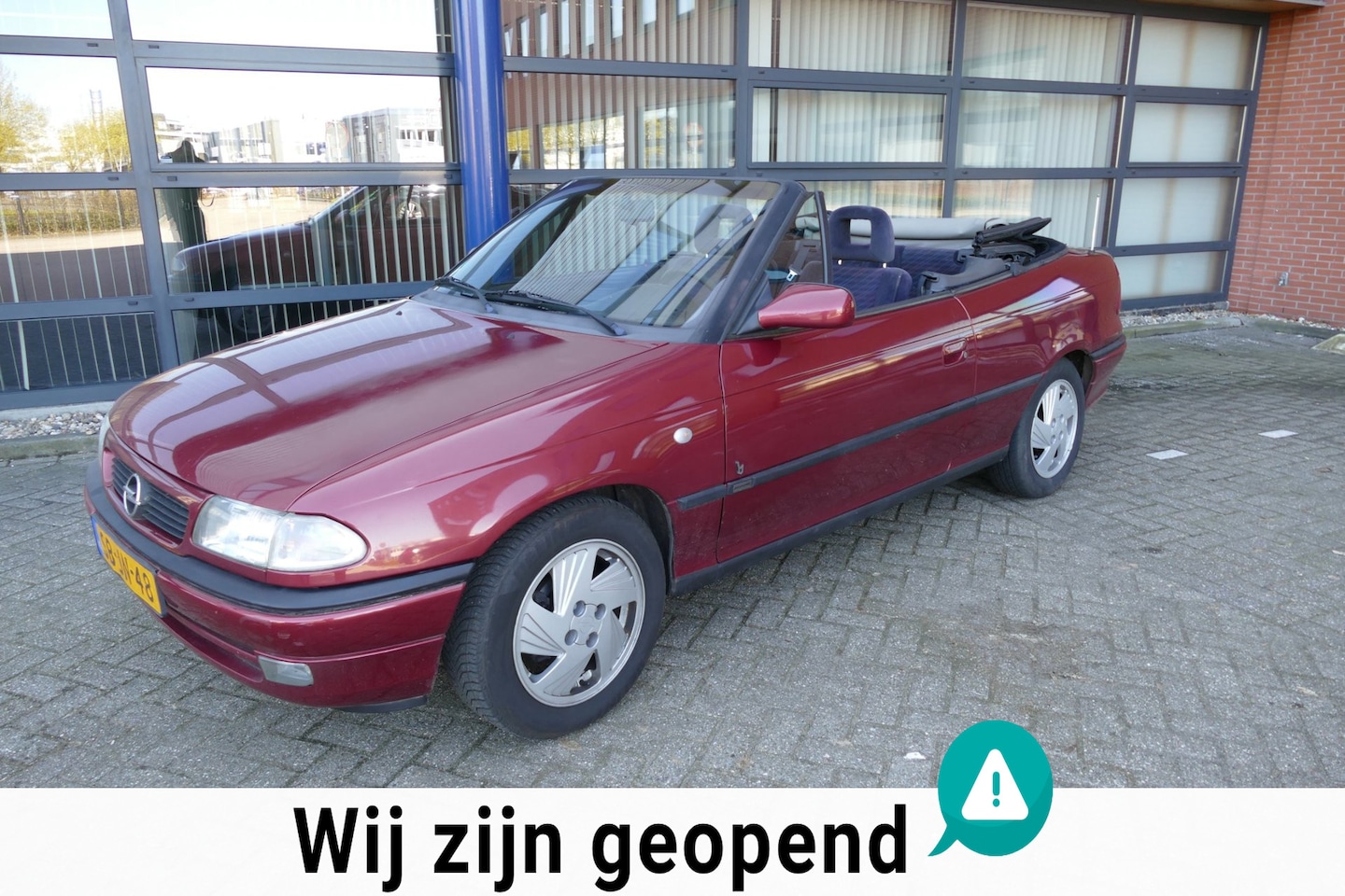 Opel Astra Cabriolet - 1.6i Comfort voor de liefhebber/handige harry - AutoWereld.nl
