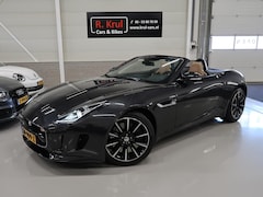 Jaguar F-type - 3.0 V6 S Convertible 380PK NL-auto NAP Boekjes Dealer onderh. Sportstoelen Leer Camera Spo