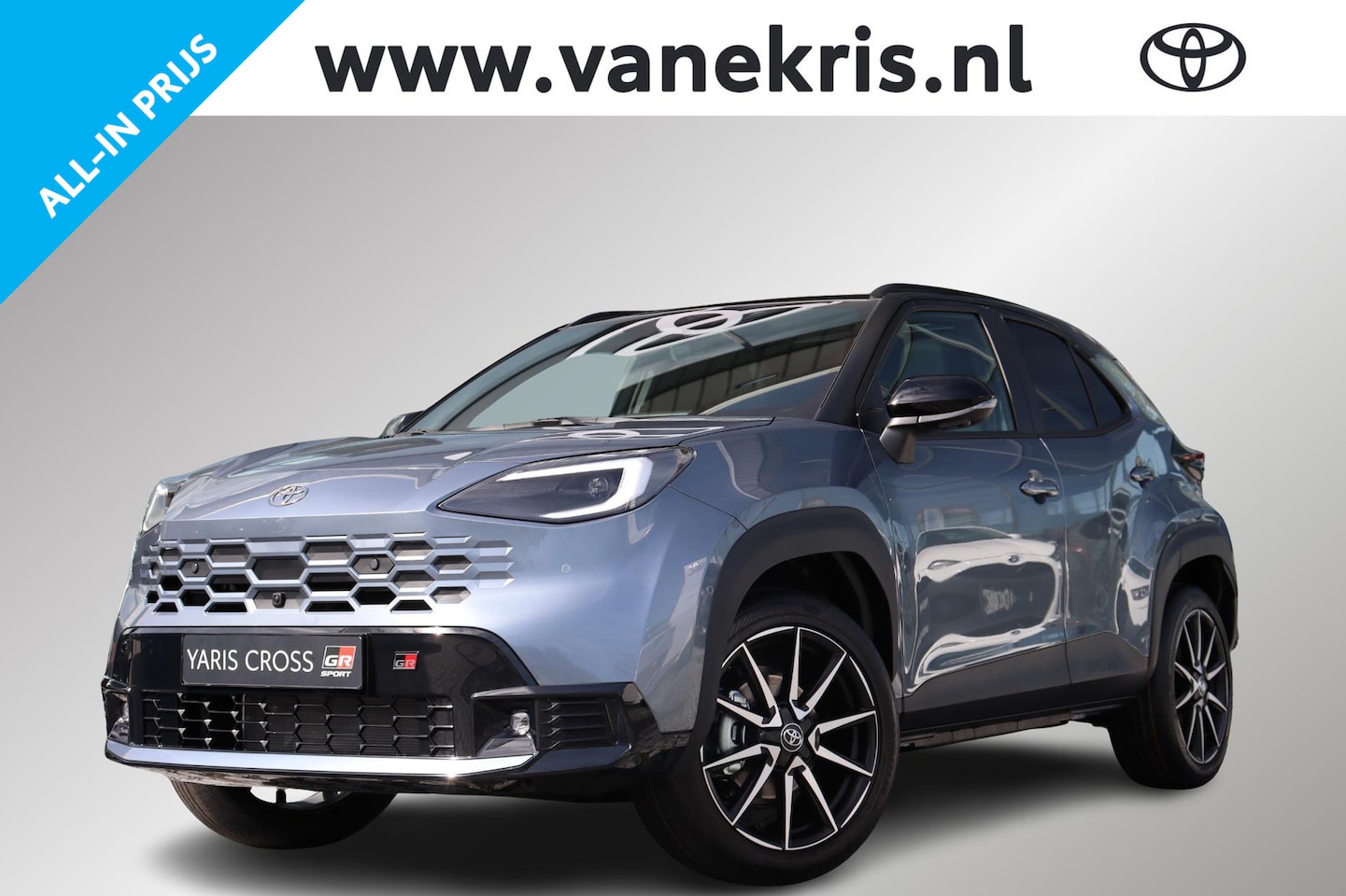 Toyota Yaris Cross - 1.5 Hybrid 130 GR Sport 1.5 Hybrid 130 GR Sport, Gr sport plus pack, JBL, 360 Camera. - AutoWereld.nl