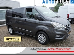 Ford Transit Custom - 2.0 TDCI 130PK L1 Dubbel Cabine Camera Cruise