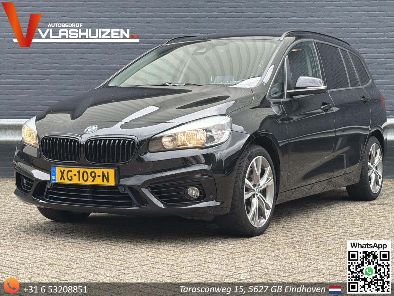 BMW 2-serie Gran Tourer - 220i M Sport 7p. | HUD | Camera | Cruise | Climate | Navi | Stoelverwarming | - AutoWereld.nl
