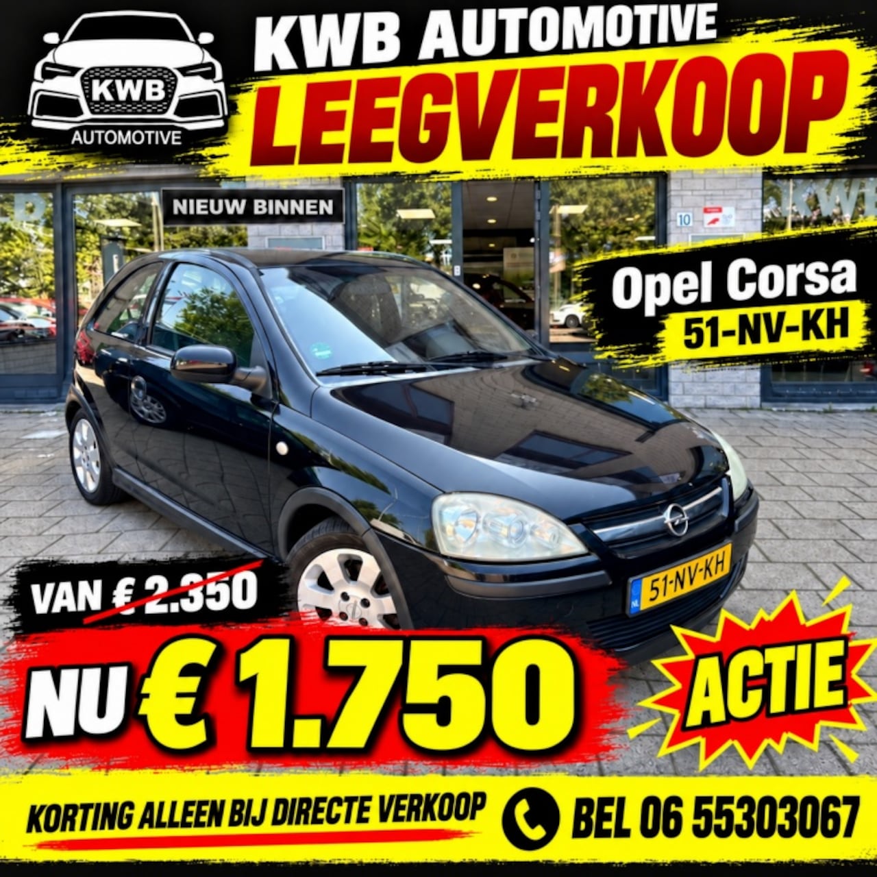 Opel Corsa - 1.4-16V Sport | Airco | Nieuwe APK | Distributie vervangen - AutoWereld.nl
