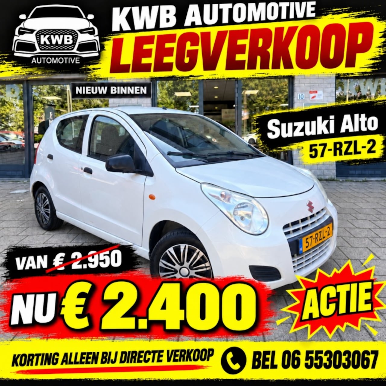 Suzuki Alto - 1.0 Cool 5-deurs | Airco | Nieuwe koppeling | Beurt - AutoWereld.nl