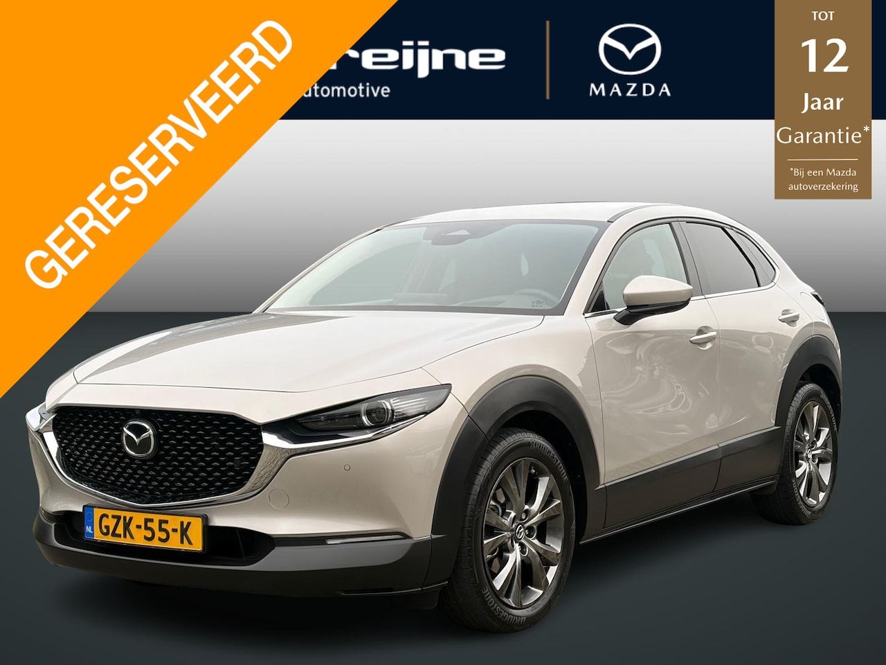 Mazda CX-30 - 2.0 e-SkyActiv-X M Hybrid Exclusive-line | Automaat | Leer Pakket | 186PK | Rijklaarprijs! - AutoWereld.nl