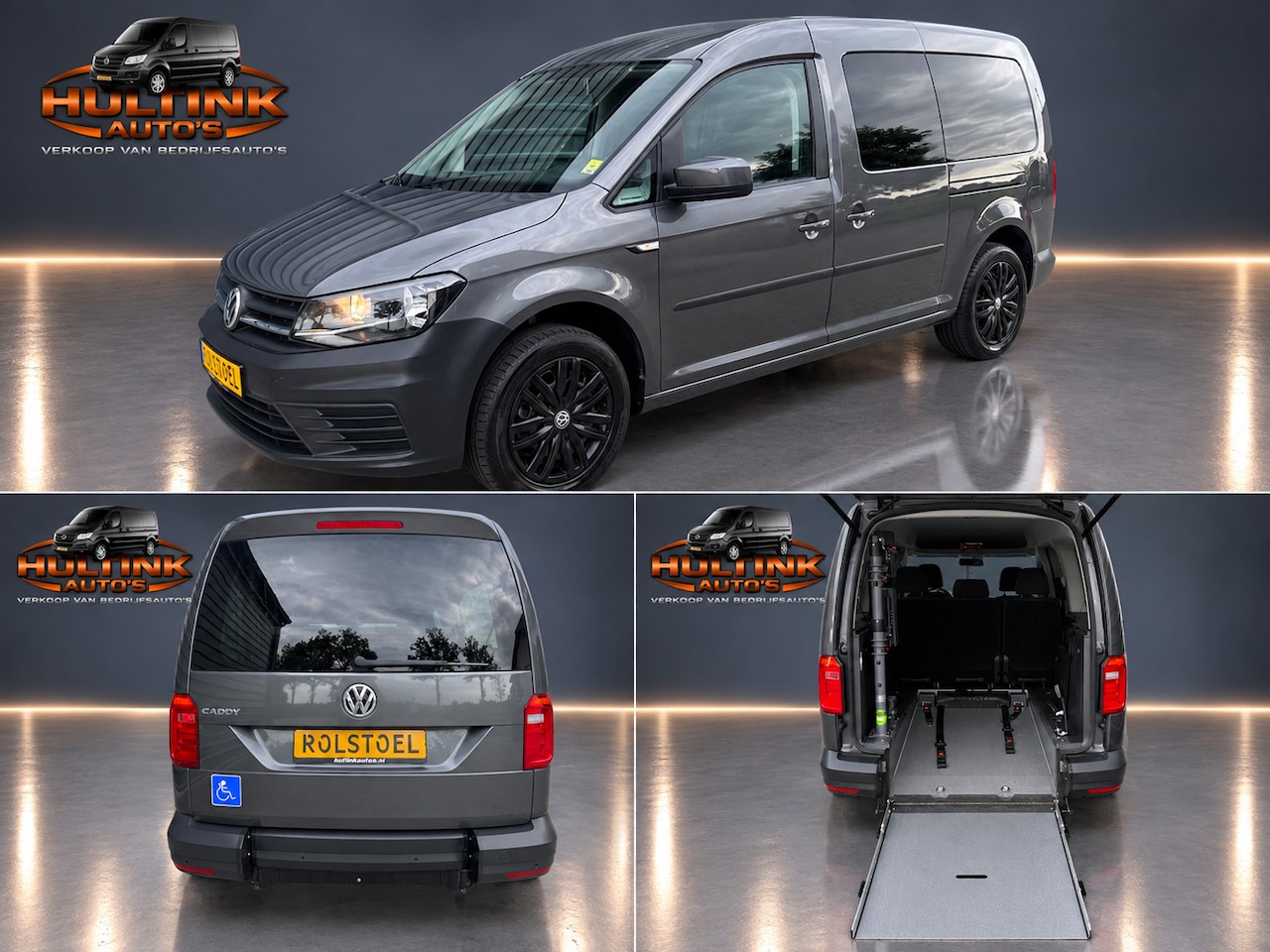 Volkswagen Caddy Maxi - 1.4 TSI Rolstoel 5+1 met bodemverlaging - AutoWereld.nl