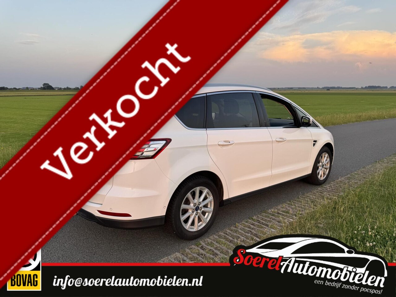 Ford S-Max - 1.5 Titanium 7persoons, clima, cruise, p.sensoeren - AutoWereld.nl