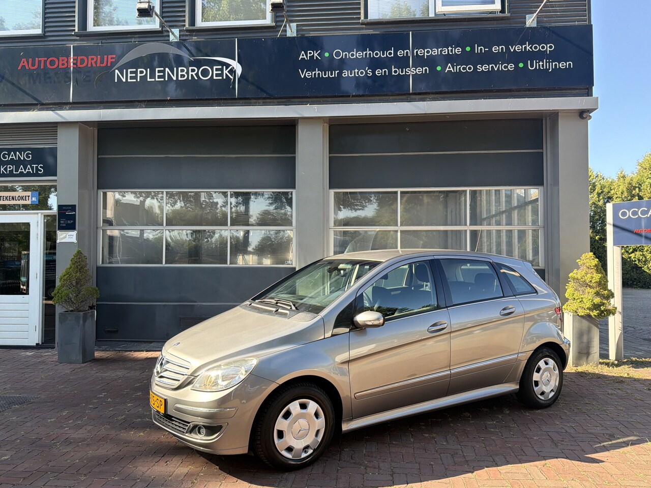 Mercedes-Benz B-klasse - 170 AircoBj 2007 Airco,Cruise,Cv,Stoelverwarming Dealer onderhouden Hoge zit - AutoWereld.nl