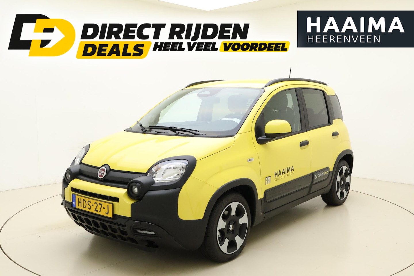 Fiat Panda - 1.0 Hybrid Pandina Cross | DEMO | Airco | Apple Carplay/Android Auto | Bluetooth | Cruise - AutoWereld.nl