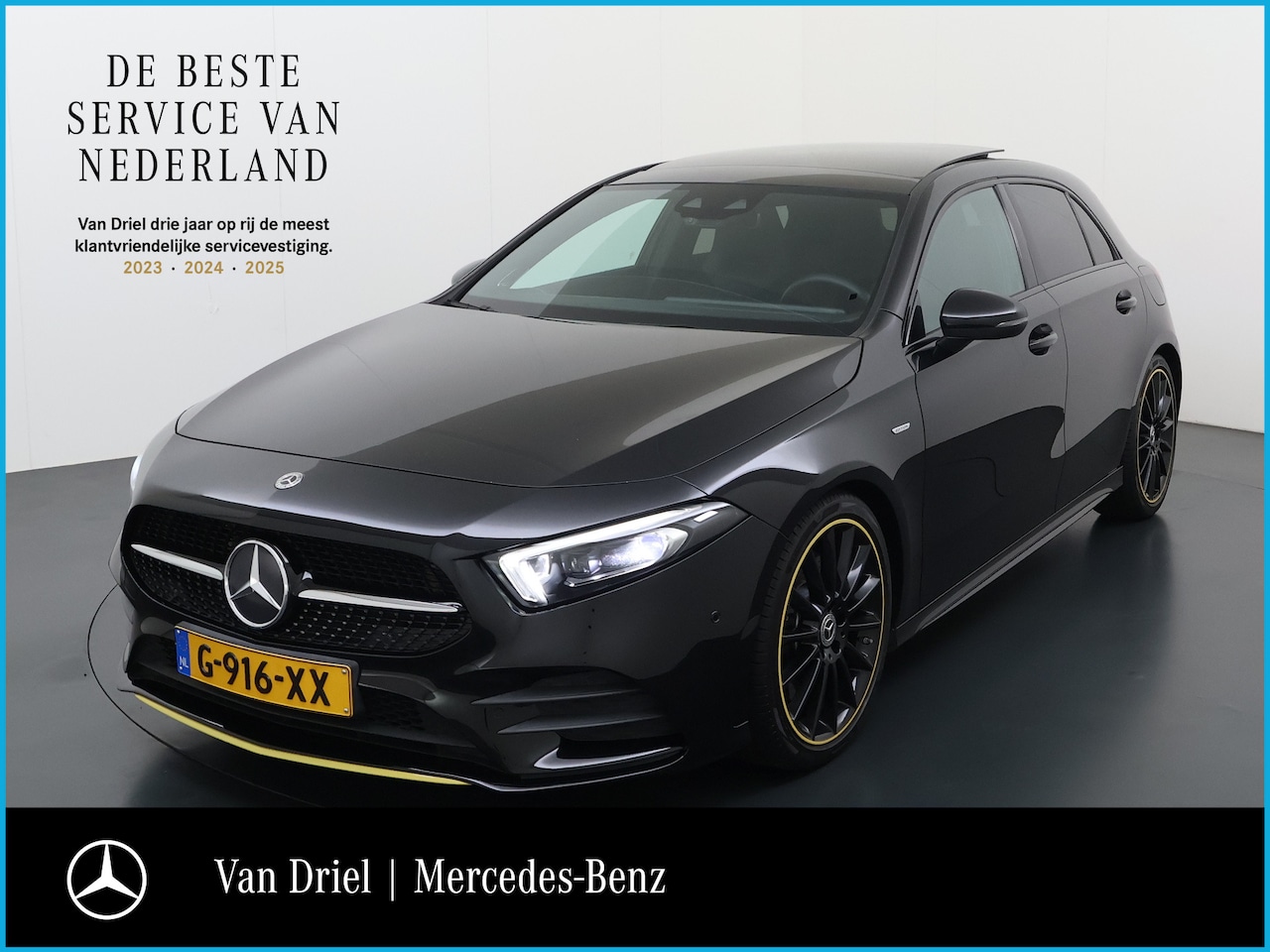 Mercedes-Benz A-klasse - 250 AMG line Edition 1 | Pano Distronic Multibeam Burmester - AutoWereld.nl