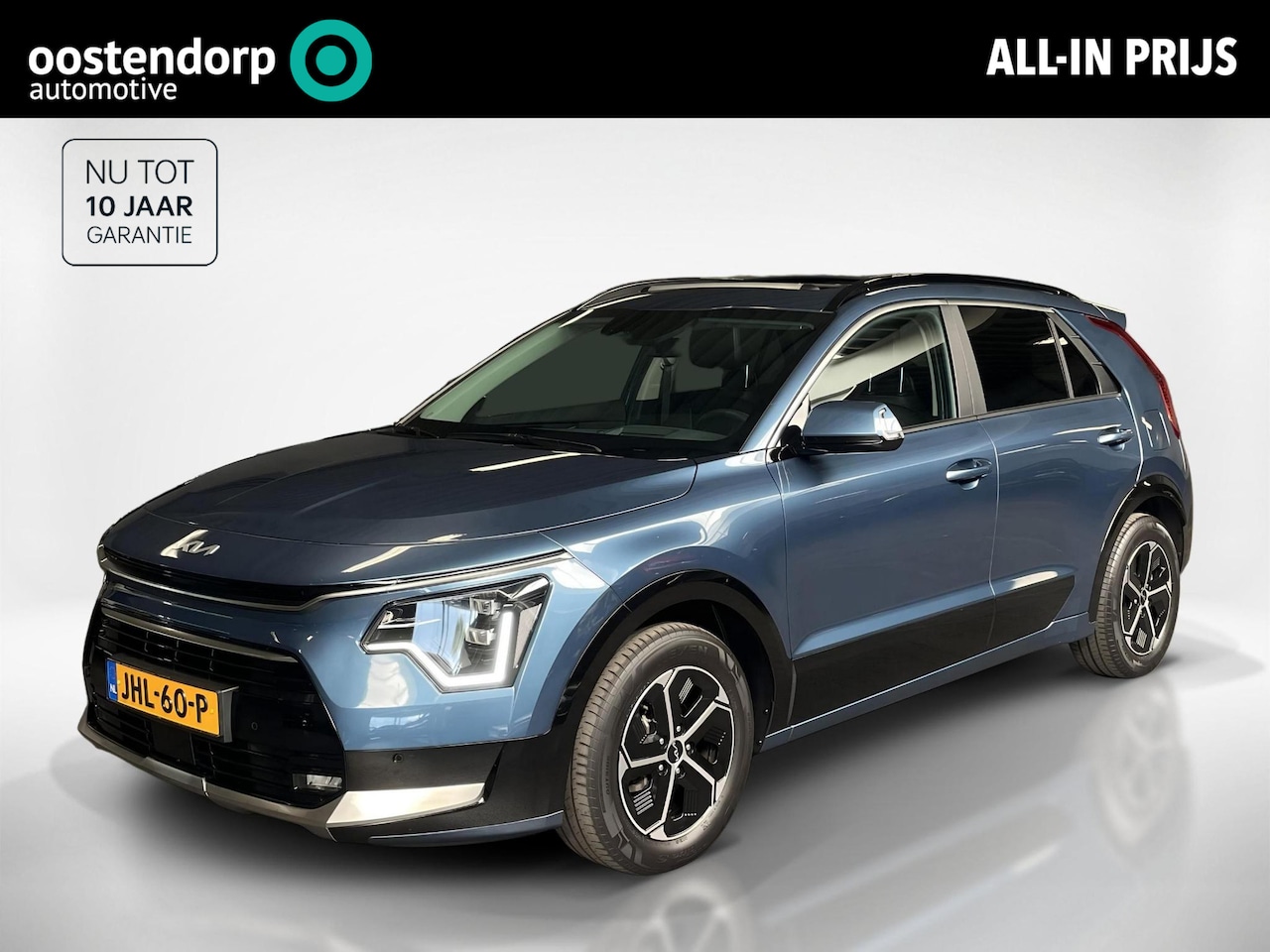 Kia Niro - 1.6 GDi Hybrid DynamicPlusLine | Leder | Stoelverw. stuur verw. | Elec a Klep | Schuifdak - AutoWereld.nl
