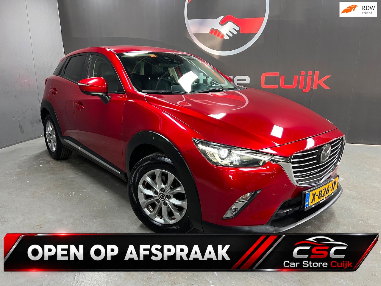 Mazda CX-3 - 2.0 SkyActiv-G 120 GT|HUD|Trekhaak|Carplay|Cam|Stoelverw.| - AutoWereld.nl
