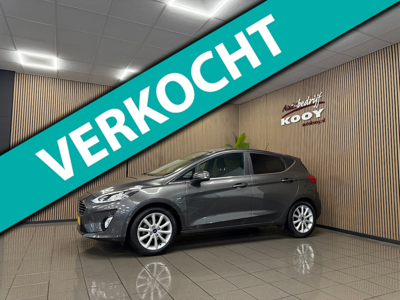 Ford Fiesta - 1.0 EcoBoost Titanium * Trekhaak / B&O Audio / Navigatie / Camera / NL Auto * - AutoWereld.nl