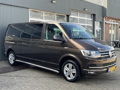 Volkswagen Transporter - 2.0 TDI L2H1 DC Highline Dubbele schuifdeur Airco Cruise controle Apple carplay Achterruit