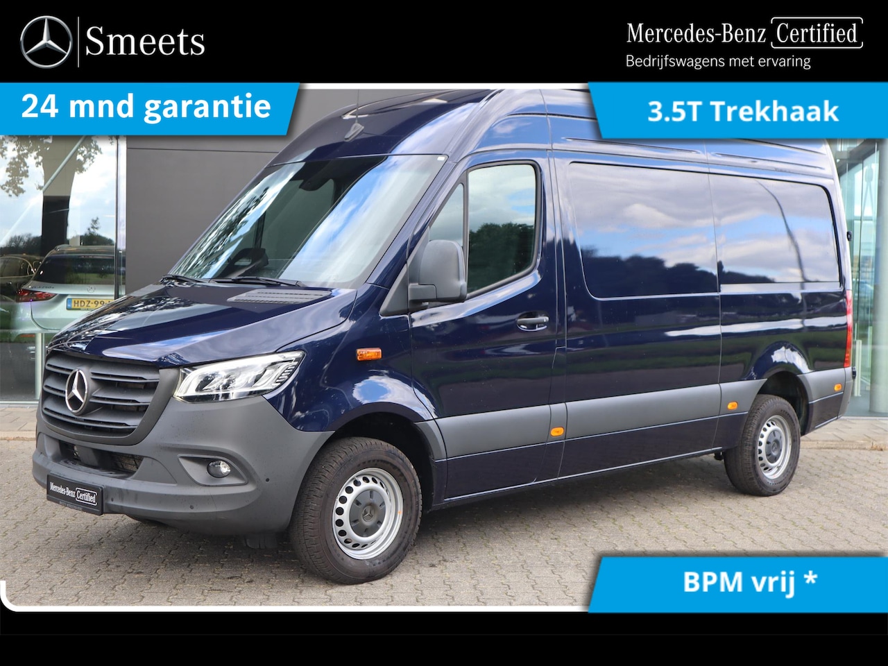 Mercedes-Benz Sprinter - 317 CDI L2H2 LED METALLIC 3.5T TREKHAAK - AutoWereld.nl