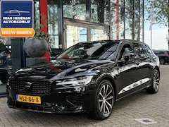 Volvo V60 - 2.0 T6 Plug-in hybrid AWD Plus Dark | Wekl. Trekhaak | Leder | PDC + Camera | Climate cont