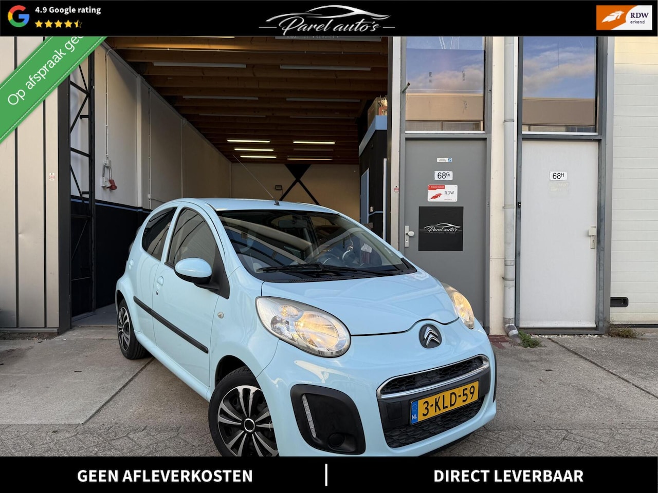 Citroën C1 - 1.0 Attraction|APK|NAP|Airco|5 Deuren|carplay - AutoWereld.nl