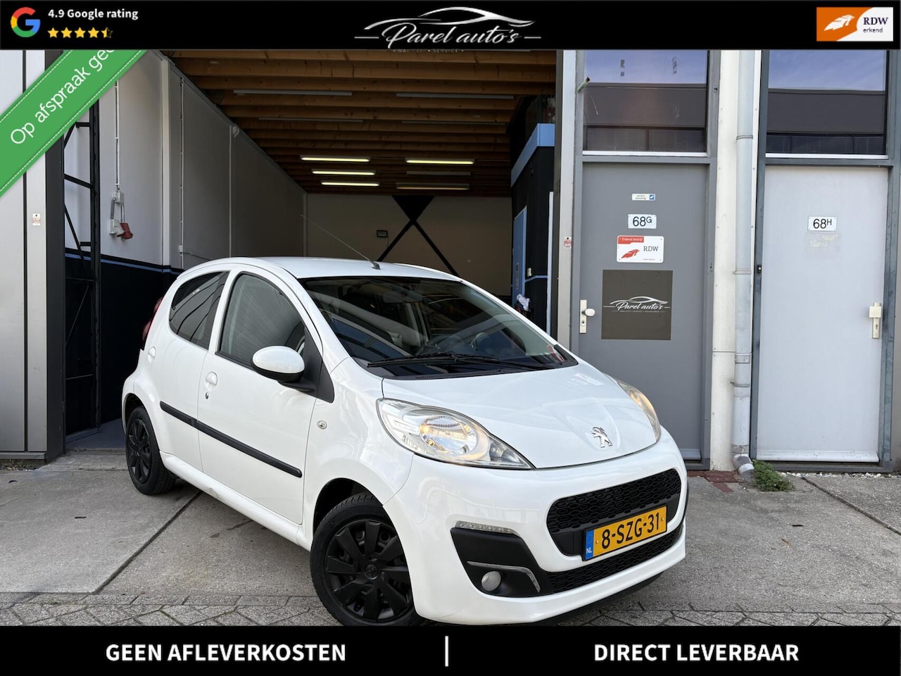 Peugeot 107 - 1.0 Access Accent|APK|NAP|Airco|5 Deuren - AutoWereld.nl