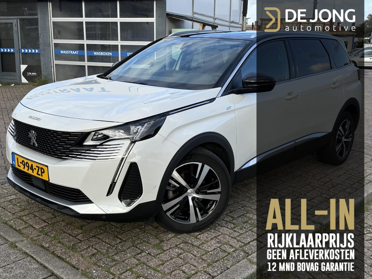 Peugeot 5008 - 1.2 PureTech GT ALL-INRIJKLAARPRIJS/Navi/Camera/Open dak/ - AutoWereld.nl