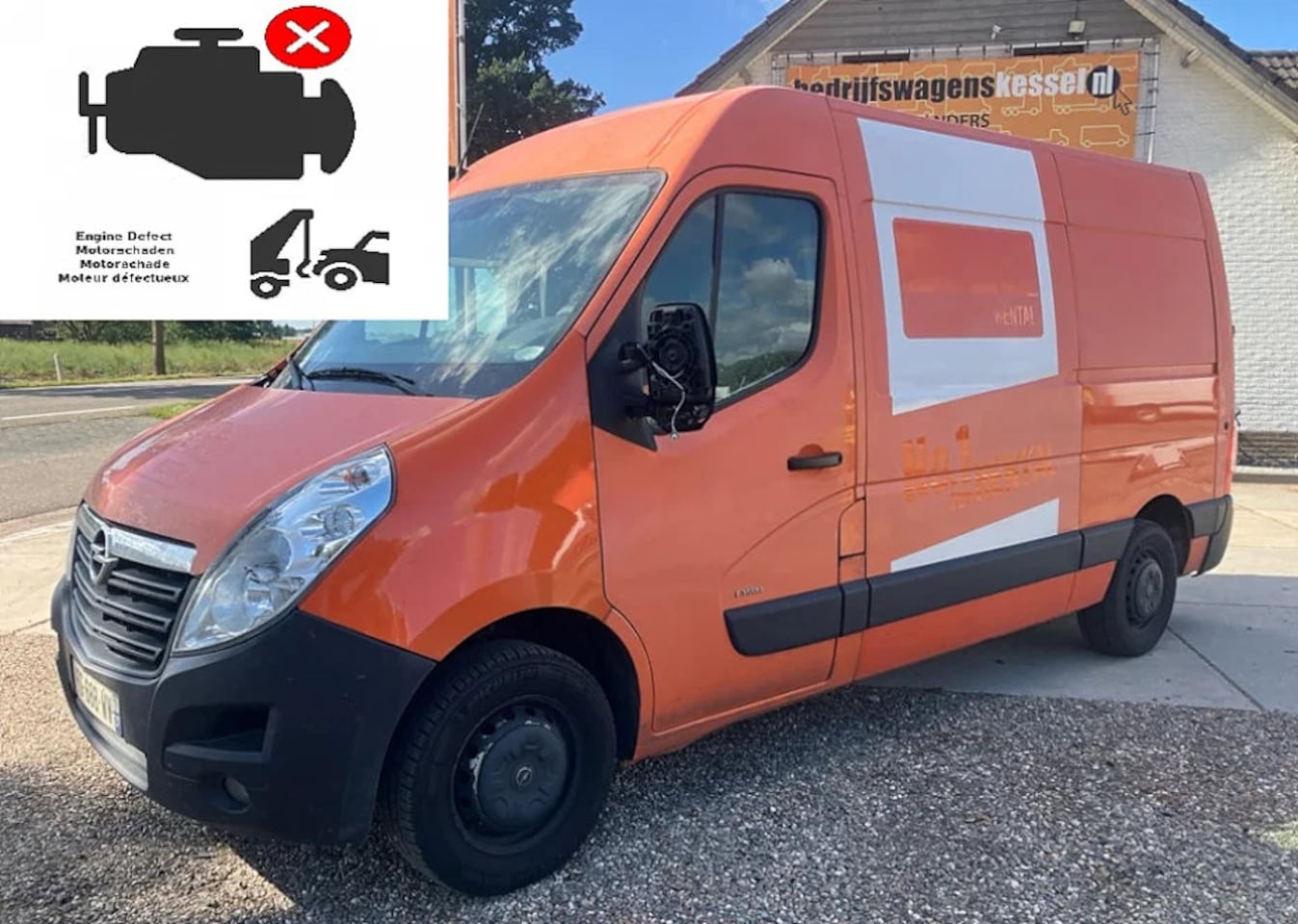 Opel Movano - 2.3 DCi 107 kW Euro 6 L2H2 Airco Motorproblem - AutoWereld.nl