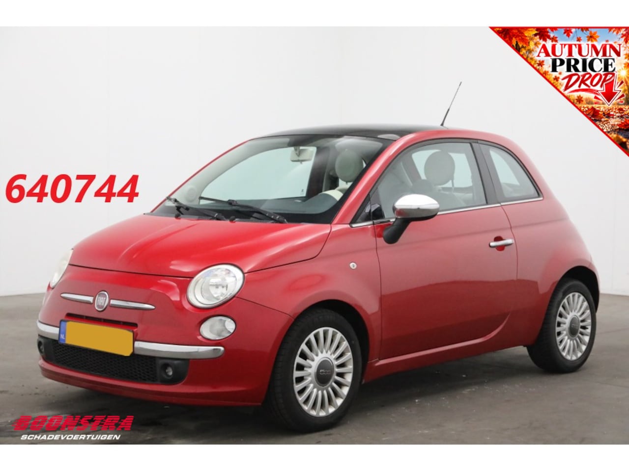 Fiat 500 - 0.9 TwinAir Lounge Pano Airco SHZ - AutoWereld.nl
