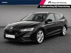 Skoda Octavia Combi - 1.4TSI PHEV 180kW/245PK RS iV · Trekhaak · Camera · Navigatie · Leder/Alcantara · Apple/An