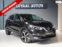 Nissan Qashqai - 1.2 Tekna | PANODAK | TREKHAAK | CRUISE | PDC | STOELVER. | AIRCO | NAVI | START/STOP