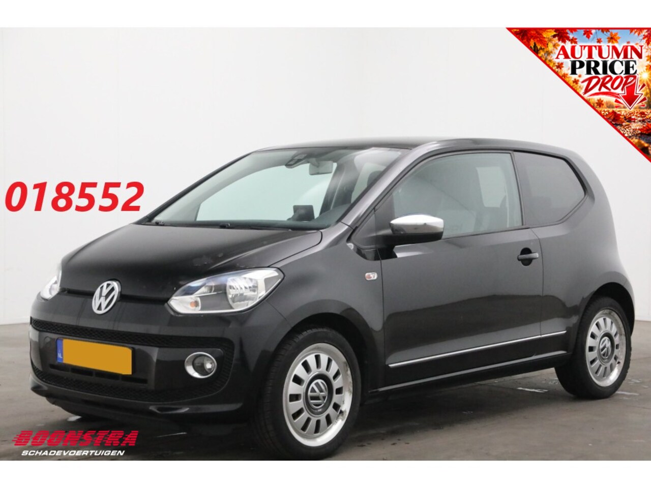 Volkswagen Up! - 1.0 high up! Black Airco Navi LMV - AutoWereld.nl