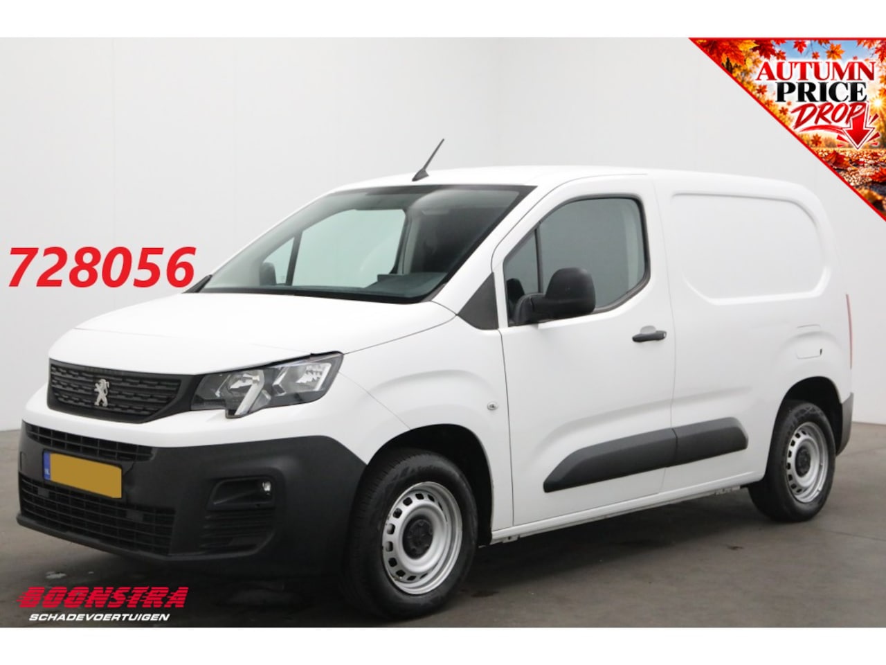 Peugeot Partner - 1.5 BlueHDI Premium Navi Cruise Airco Apple/Android PDC - AutoWereld.nl