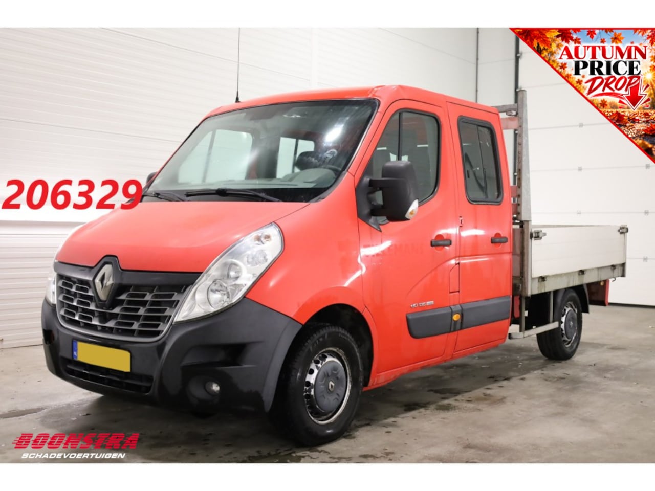Renault Master - 2.3 dCi DoKa Pritsche 6-Pers. Leder Airco Cruise - AutoWereld.nl