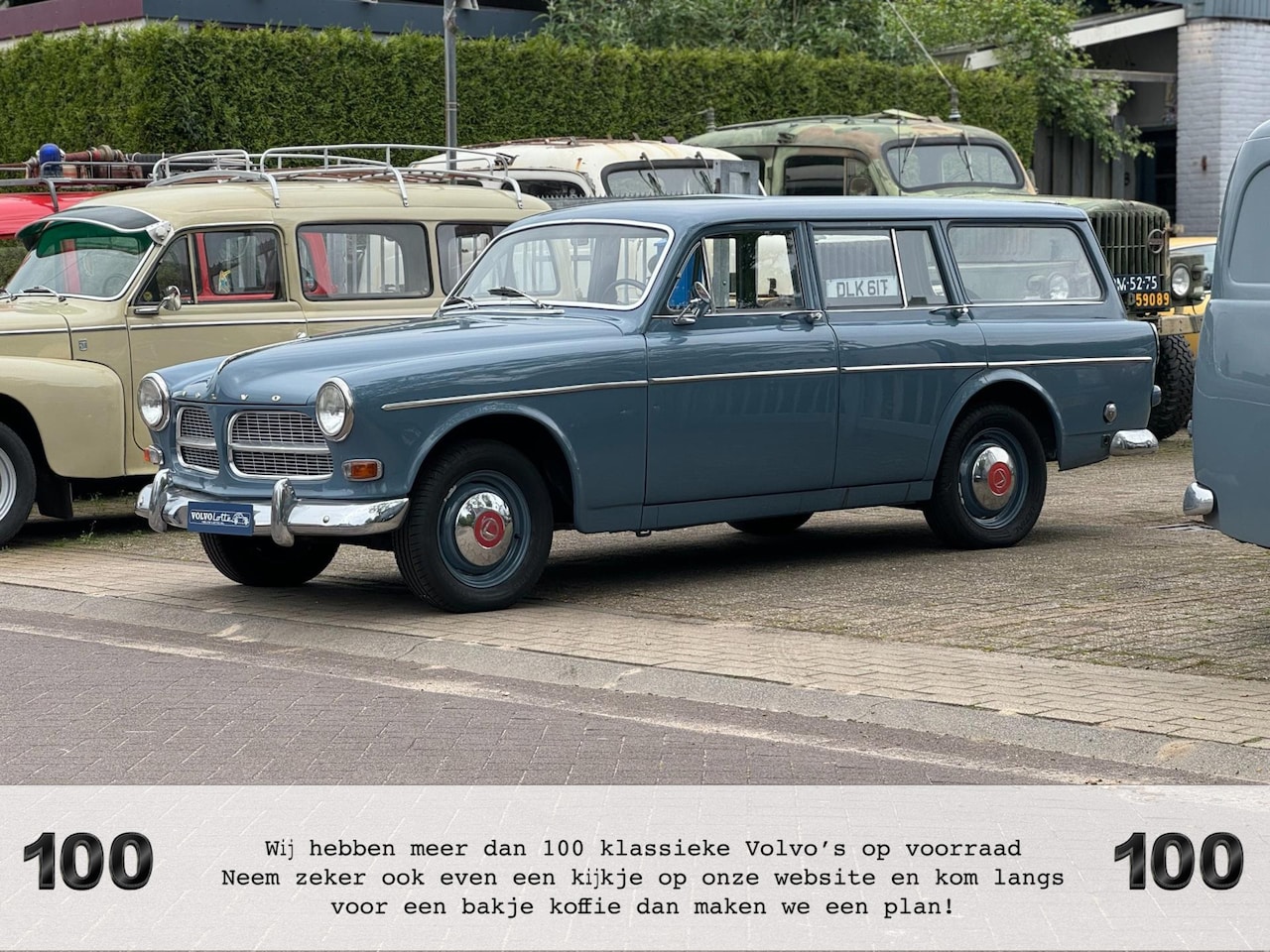 Volvo Amazon - Combi Vroeg model, vers gespoten, nieuw chroom en rubbers, LPG - AutoWereld.nl